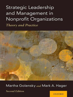 cover image of Strategic Leadership and Management in Nonprofit Organizations